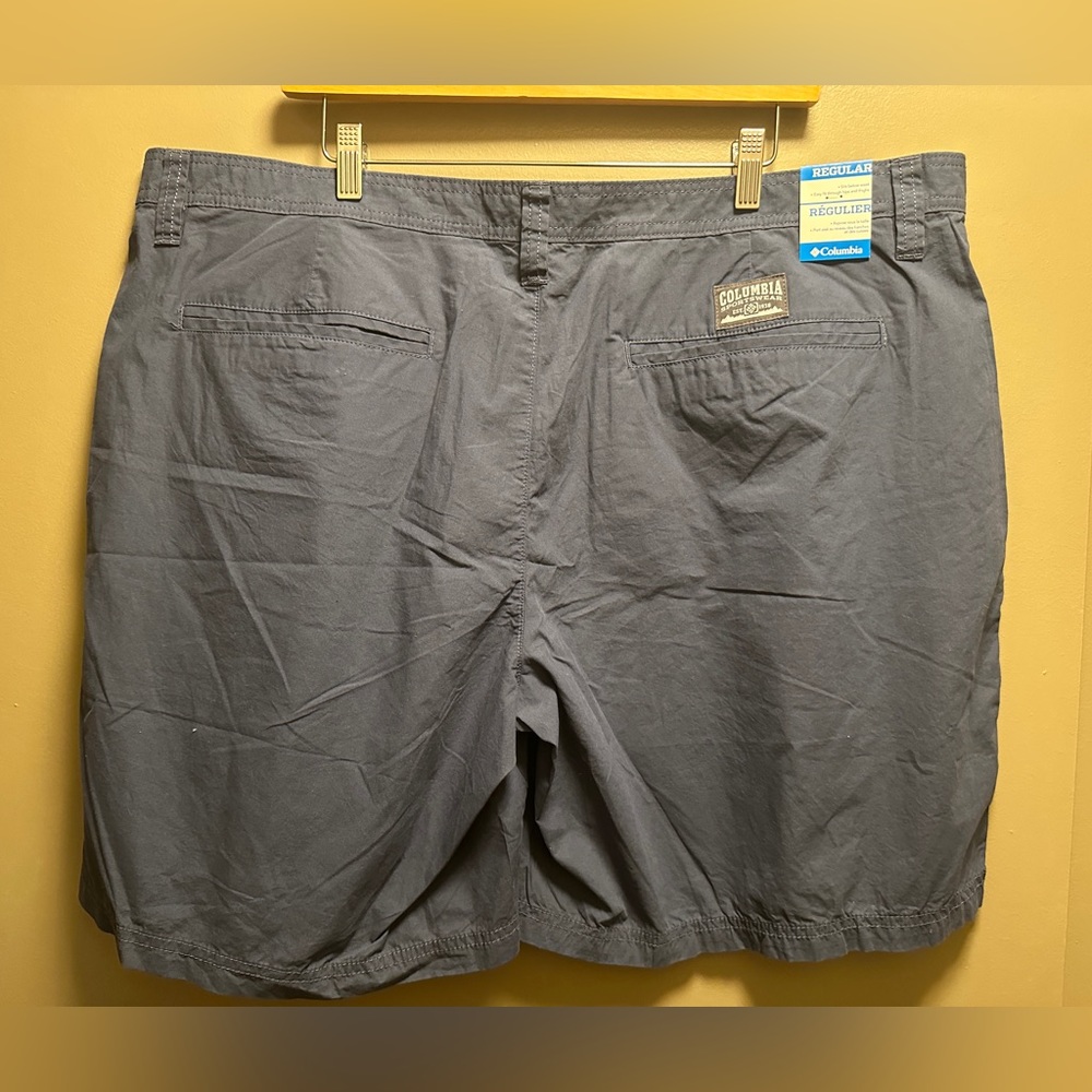 Men’s NWT Columbia blue regular fit cotton shorts - Picture 5 of 5